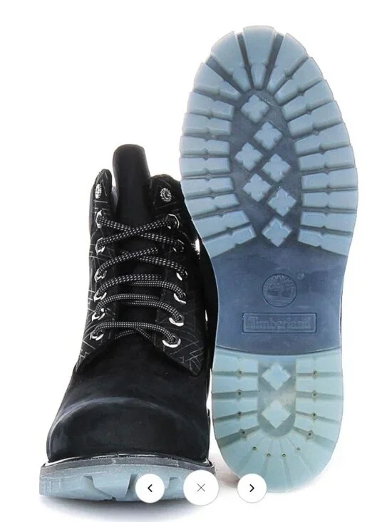 Timberland Limited Edition Premium Waterproof Boot - Ice Blue Soles 8.5 (WIDE) - Picture 1 of 8